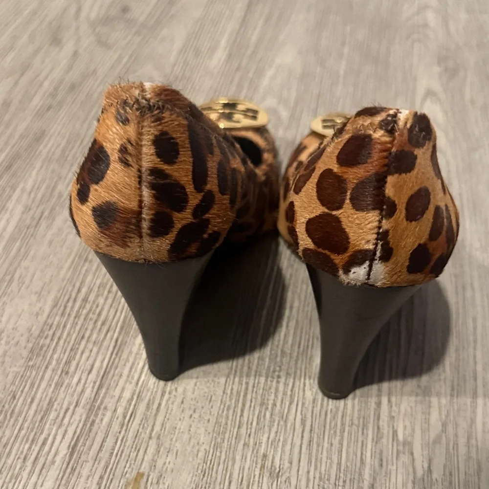 Tory Burch Leopard Print Heels